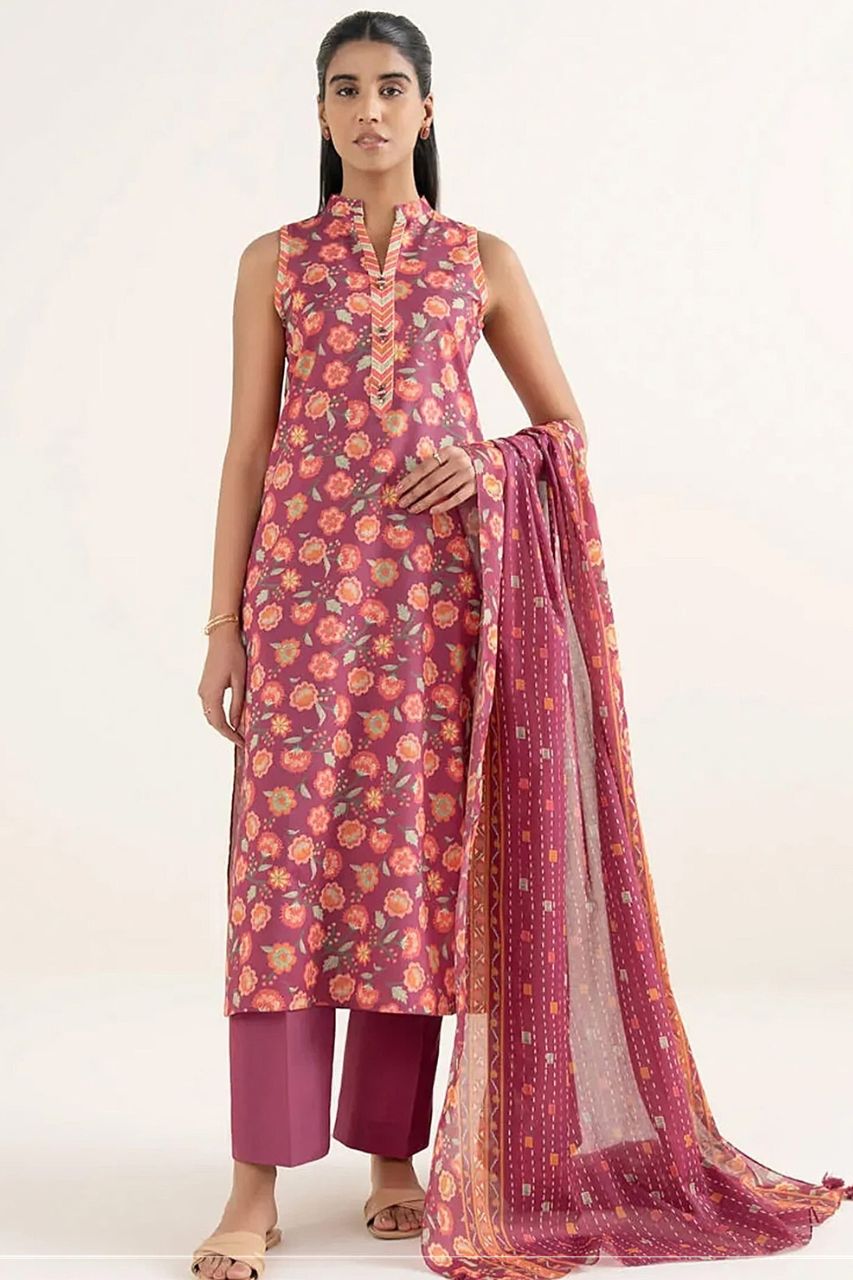 Sukoon By Sapphire Digital Printed Lawn 3PC