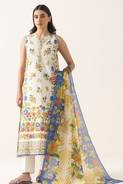 Sukoon By Sapphire Digital Printed Lawn 3PC