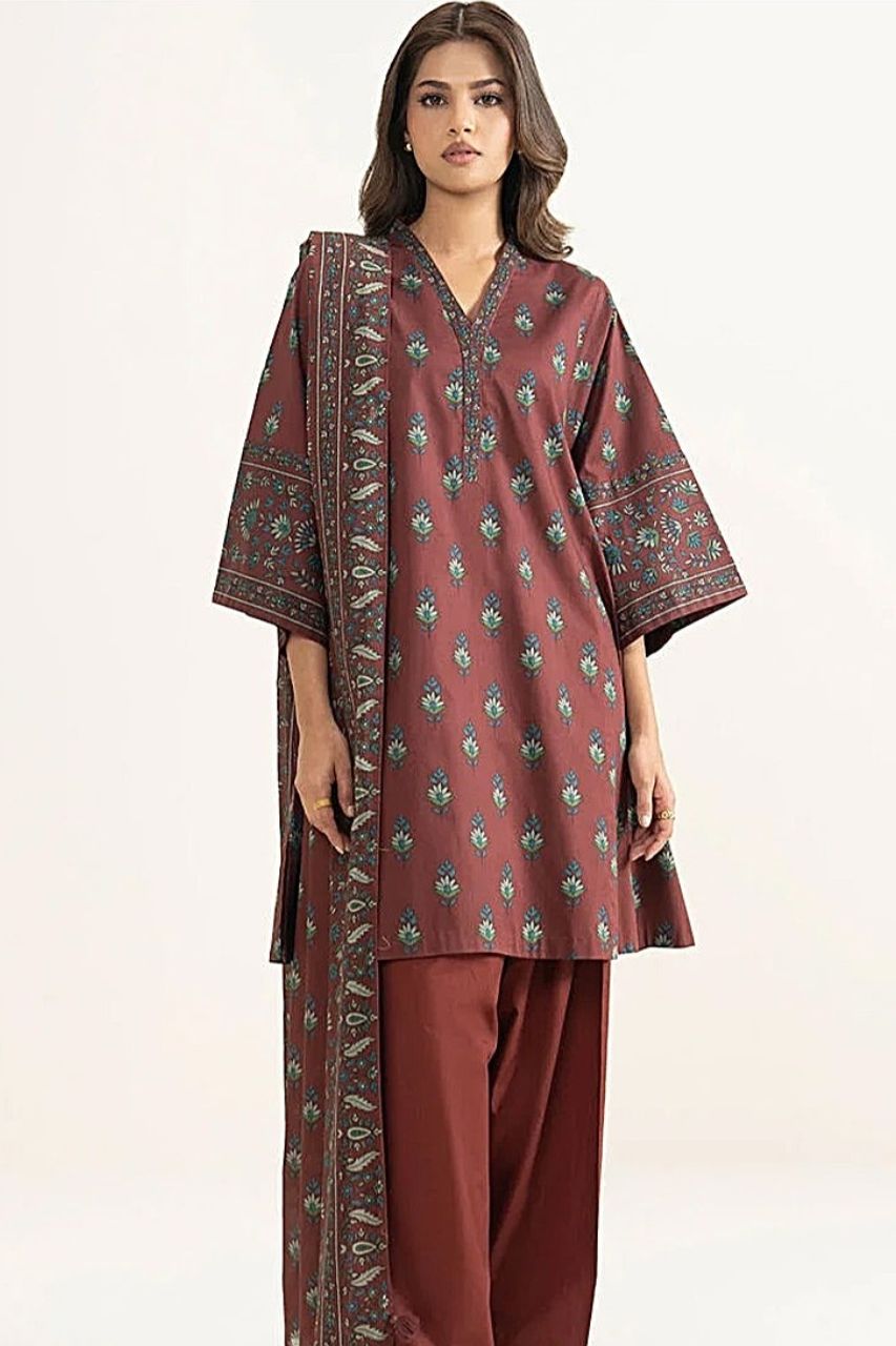 Sukoon By Sapphire Digital Printed Lawn 3PC