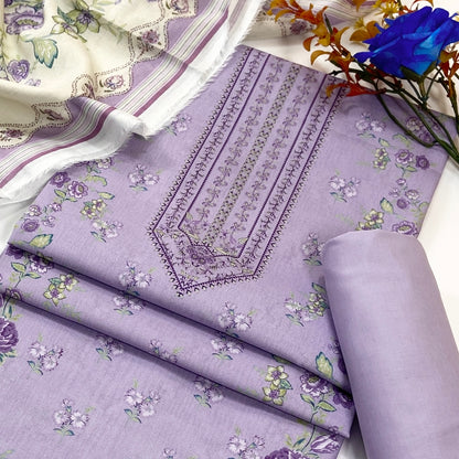 Mausummery Digital Printed Lawn 3PC