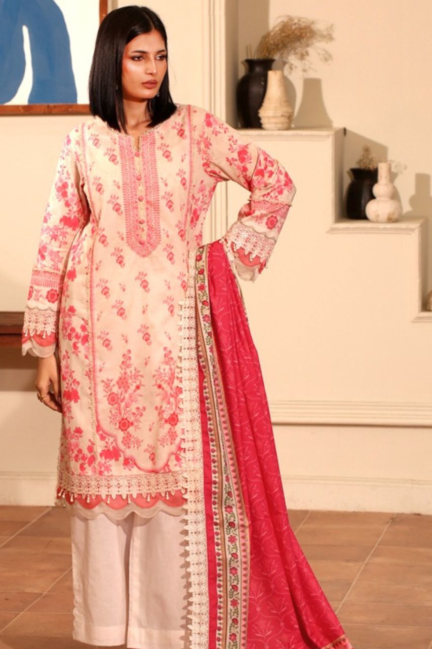 Mausummery Digital Printed Lawn 3PC