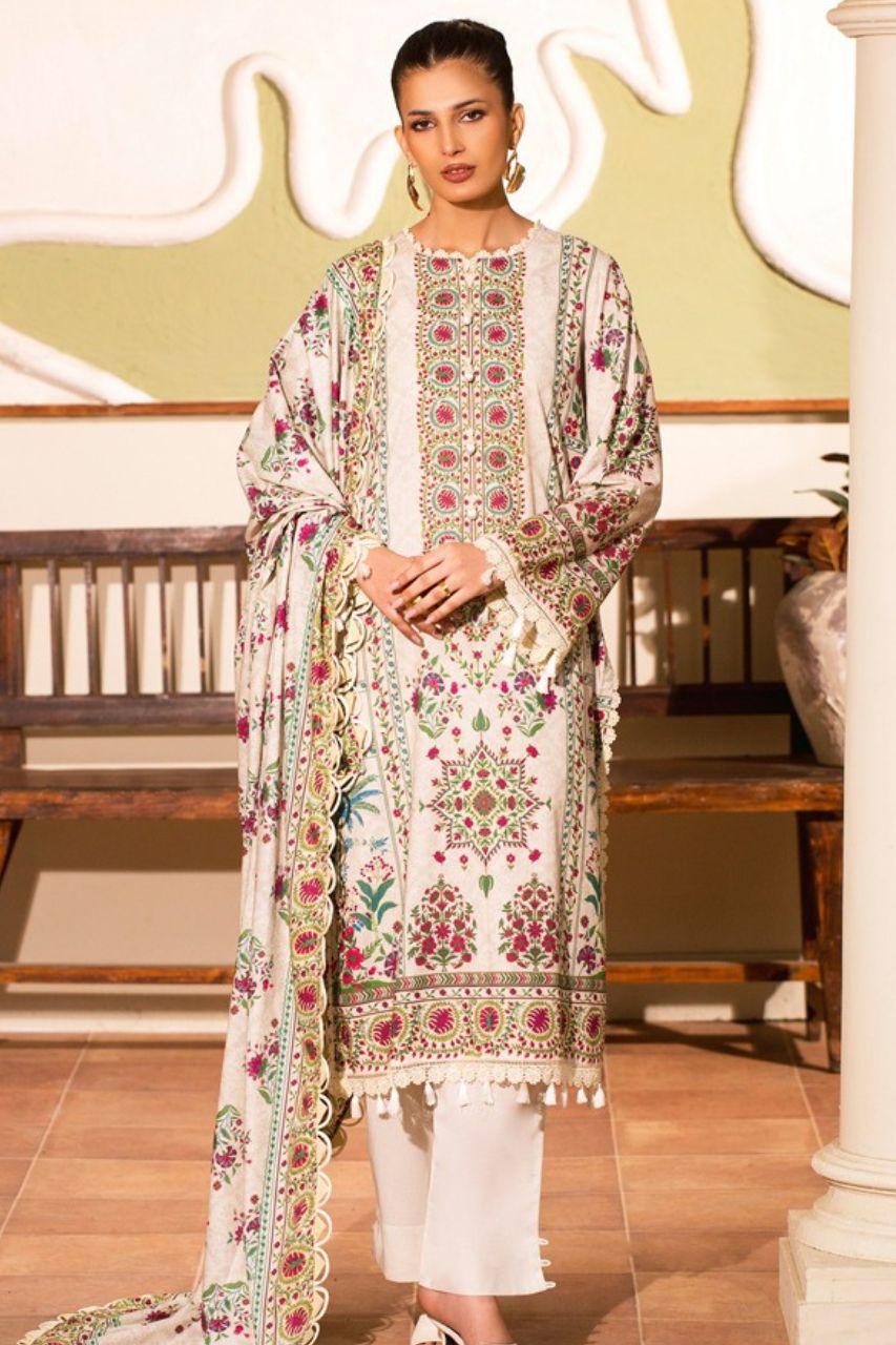 Mausummery Digital Printed Lawn 3PC
