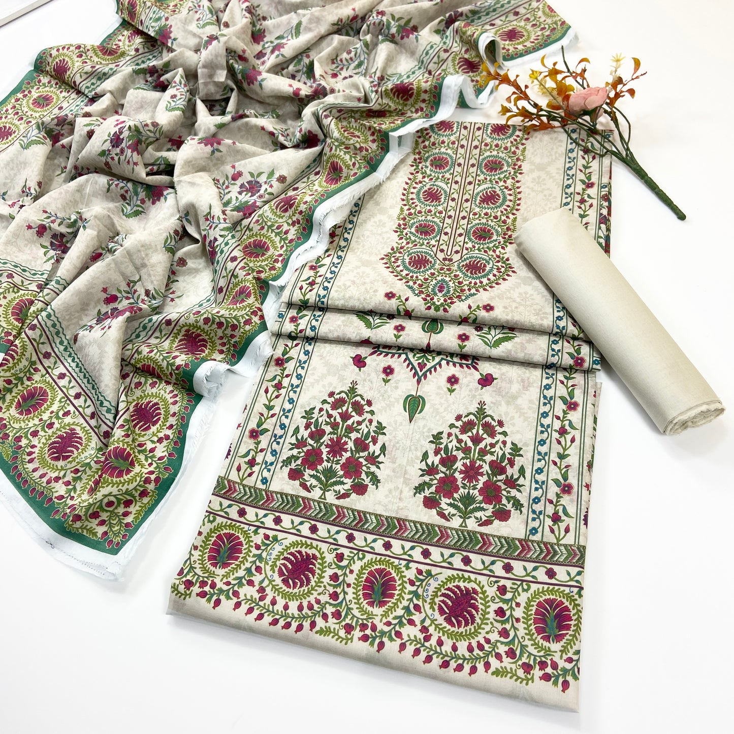 Mausummery Digital Printed Lawn 3PC
