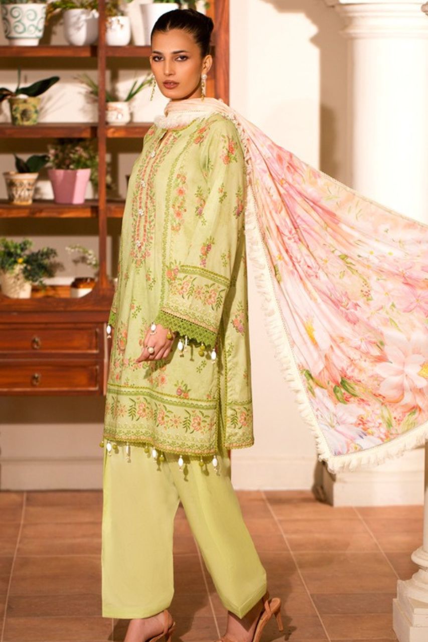 Mausummery Digital Printed Lawn 3PC
