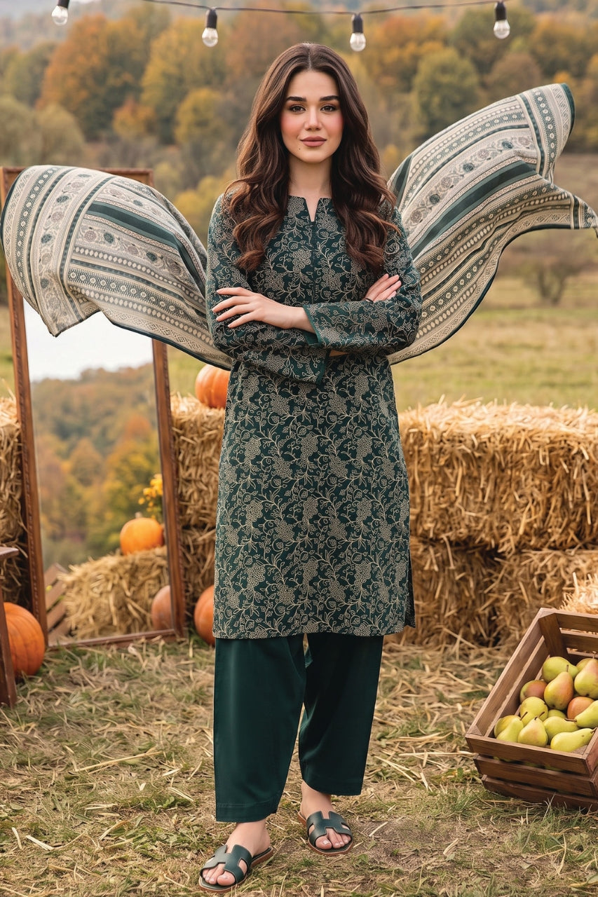 Salina By Regalia Digital Printed Khaddar 3PC