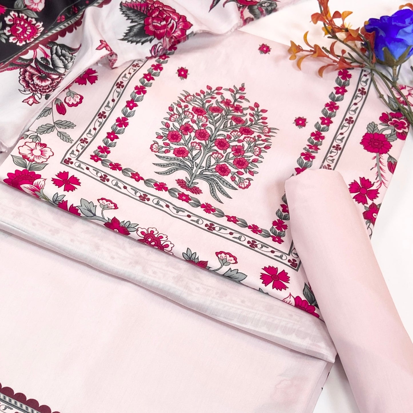 Zareen By Shanaya Digital Printed Viscose 3PC