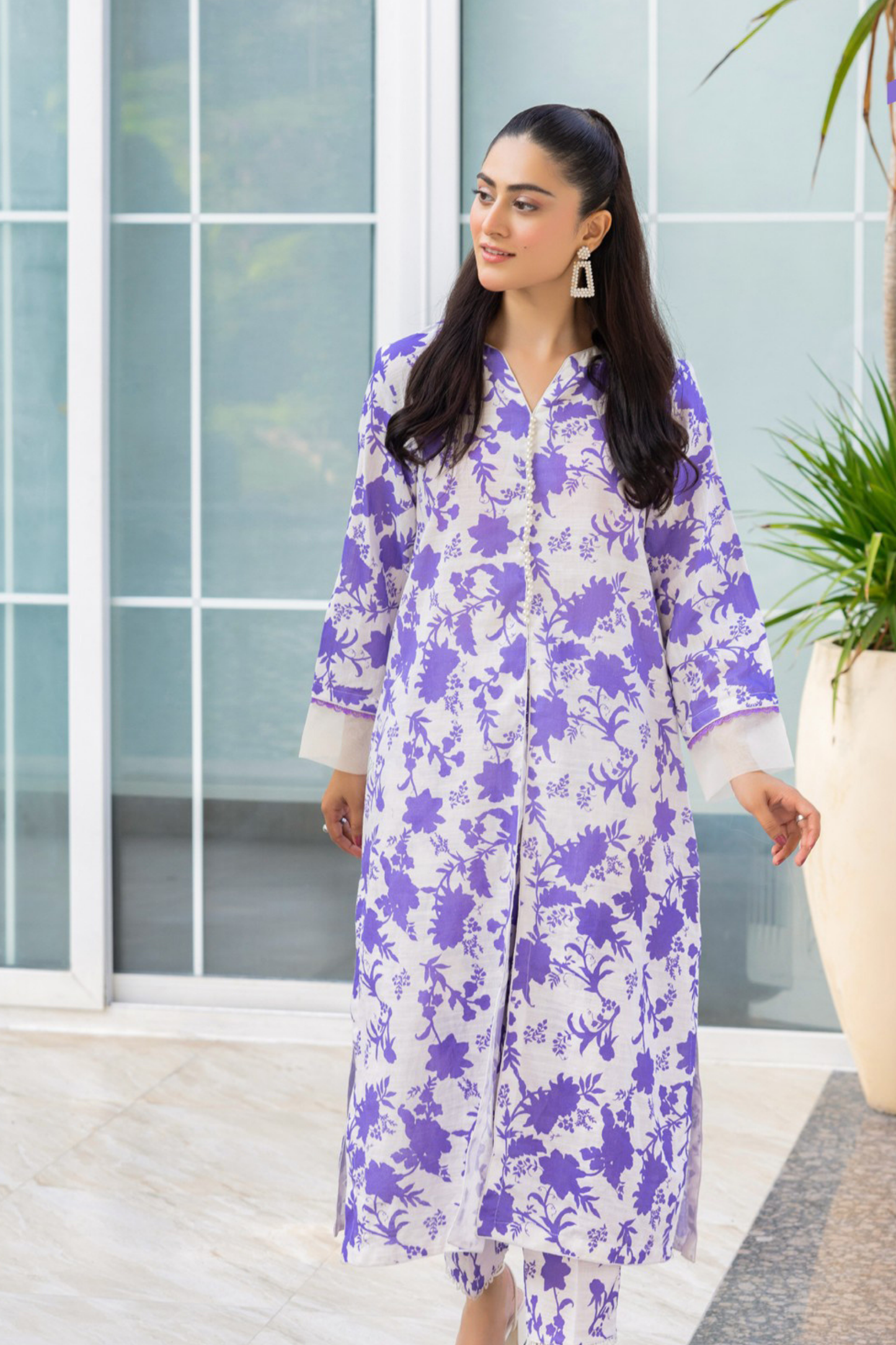 Raabi Digital Printed Khaddar 2PC