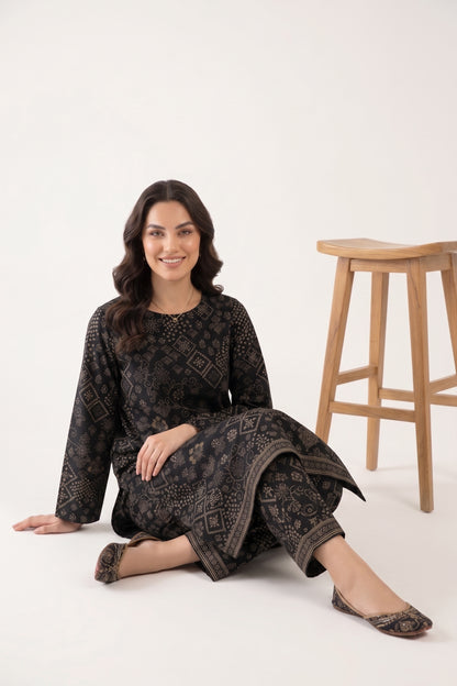 Anaya Noor Two Piece Digital Printed Lawn 2PC