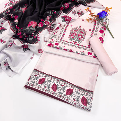 Zareen By Shanaya Digital Printed Viscose 3PC