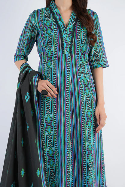 Bareeza Printed Khaddar 3PC