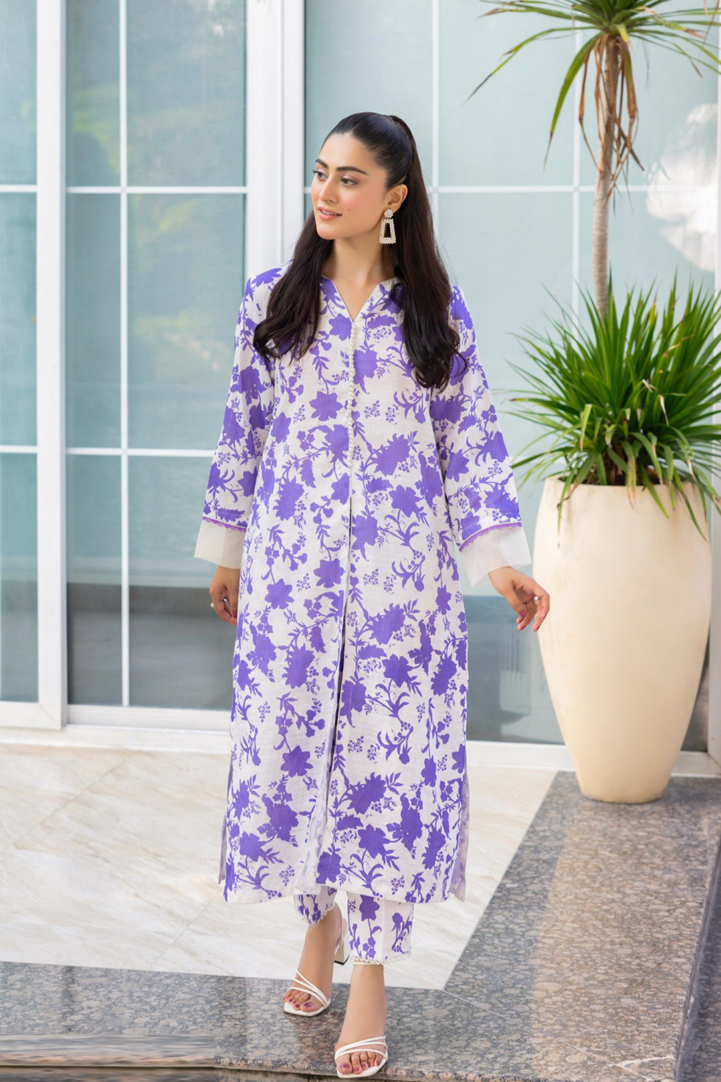 Raabi Digital Printed Khaddar 2PC