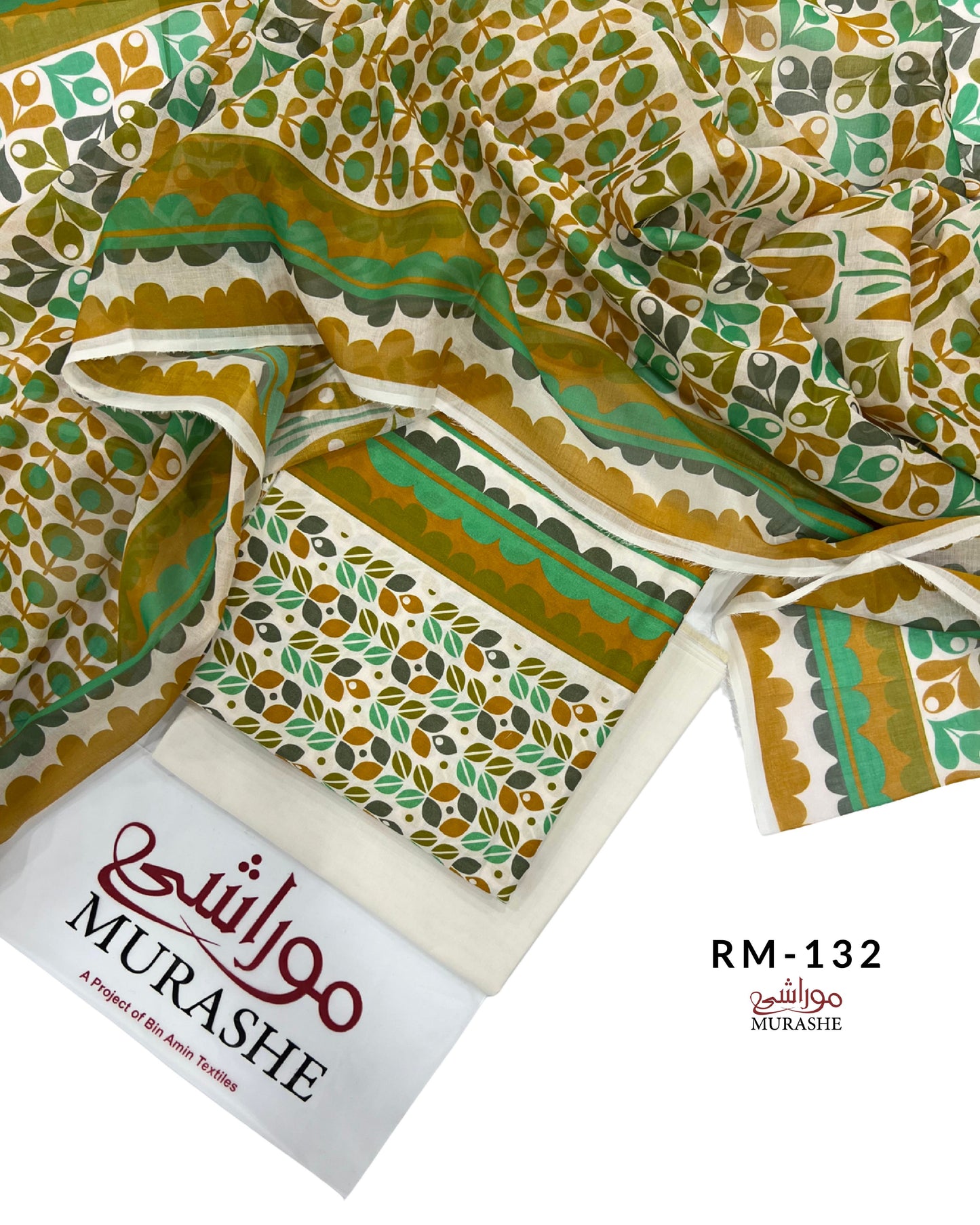 Rijja By Murashe Digital Printed Lawn 3PC