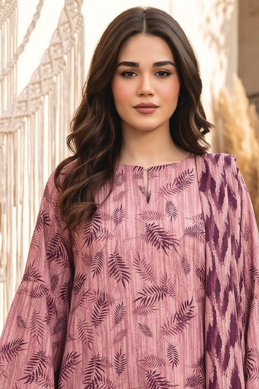 Zesh Digital Printed Viscose 3PC