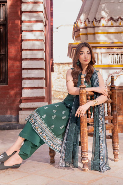 Gulkari By Shanaya Digital Printed Lawn 3PC