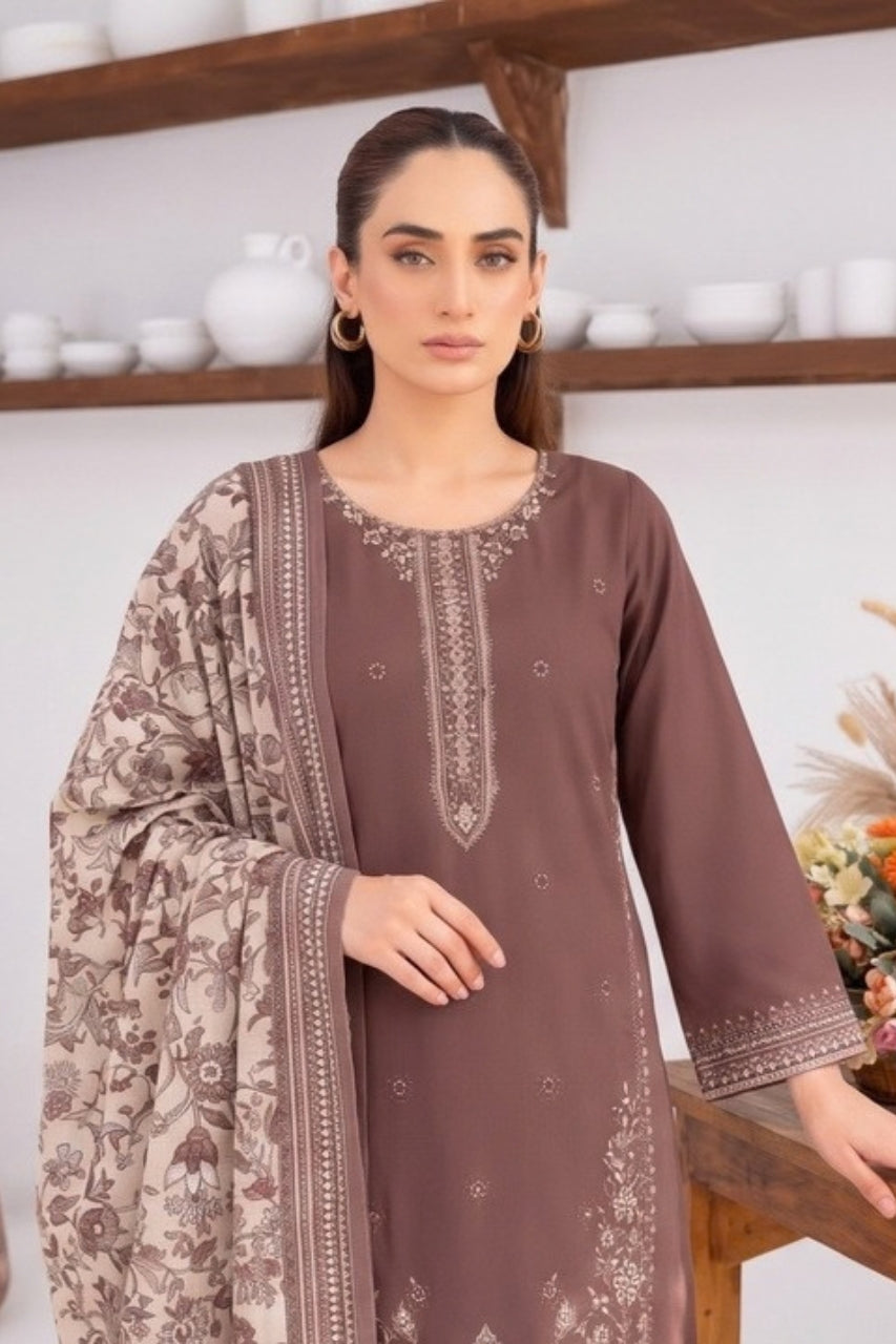 Mannat By Shanaya Digital Printed Stone Linen 3PC