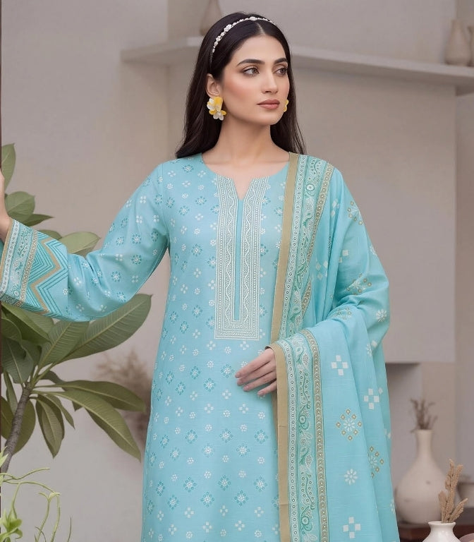 Mashaim Digital Printed Khaddar 3PC