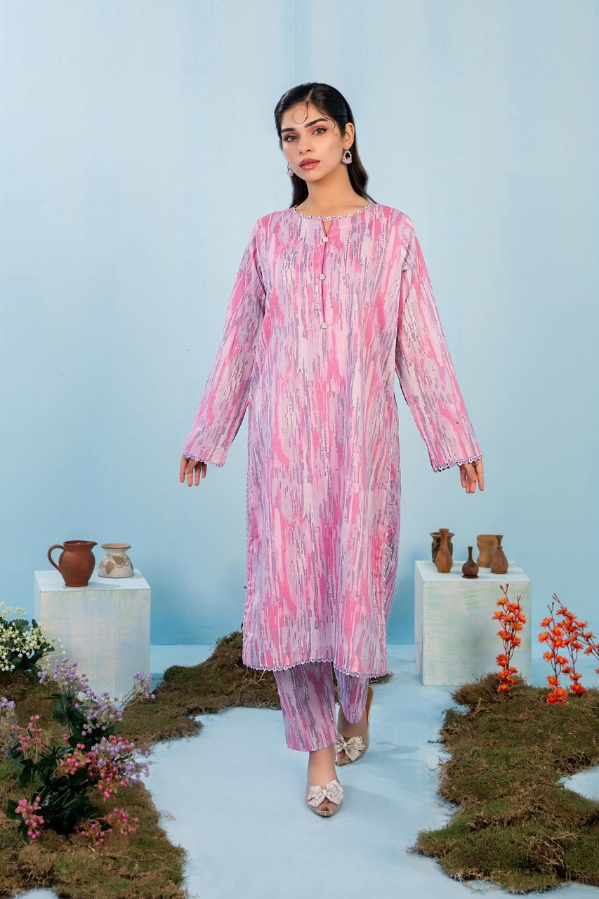 Zesh All Over Print Lawn 2-PC