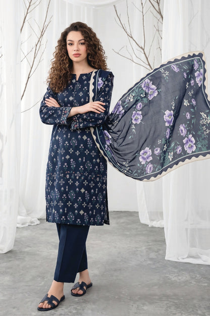 Salina By Regalia Digital Printed Khaddar 3PC