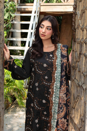 Falak By Feroza Luxury Embroidered Staple 3PC