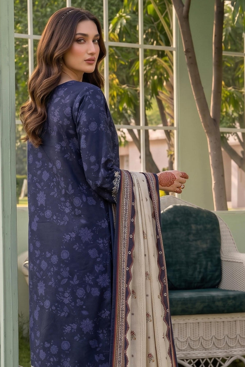 Belleza Digital Printed Khaddar 3PC