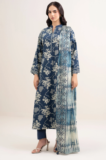 Sukoon By Sapphire Digital Printed Lawn 3PC