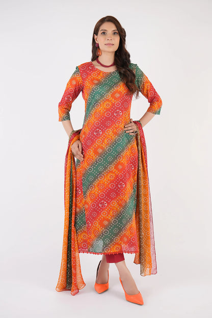Bareeza Printed Khaddar 3PC
