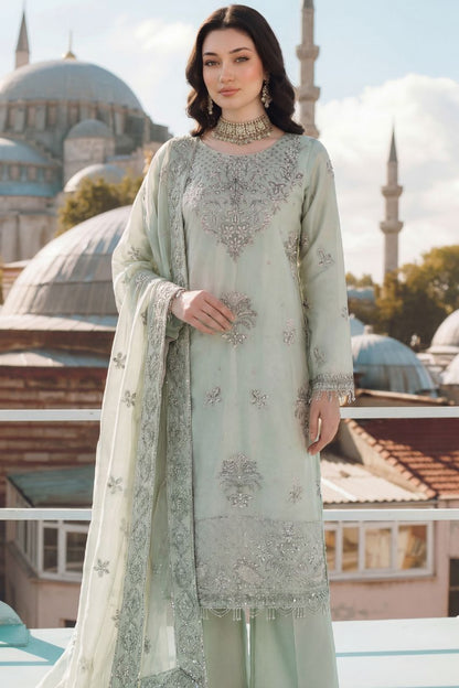 Poshak | Dressline | Emb Silk -3PC