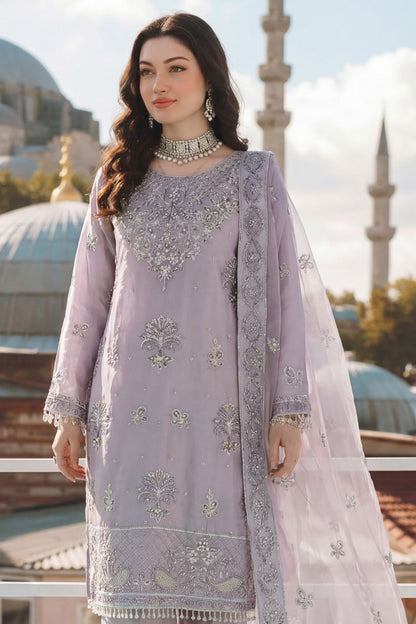 Poshak | Dressline | Emb Silk -3PC