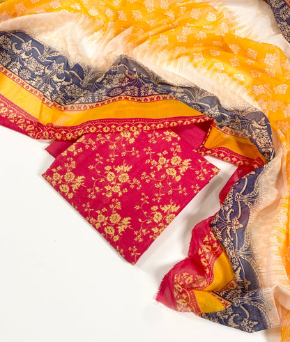 Nishat Printed Lawn 3PC