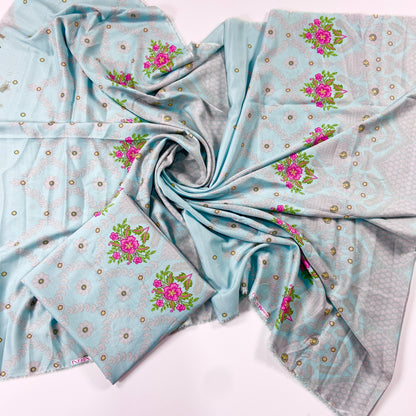 Nishat Digital Printed Linen Shirt-1PC