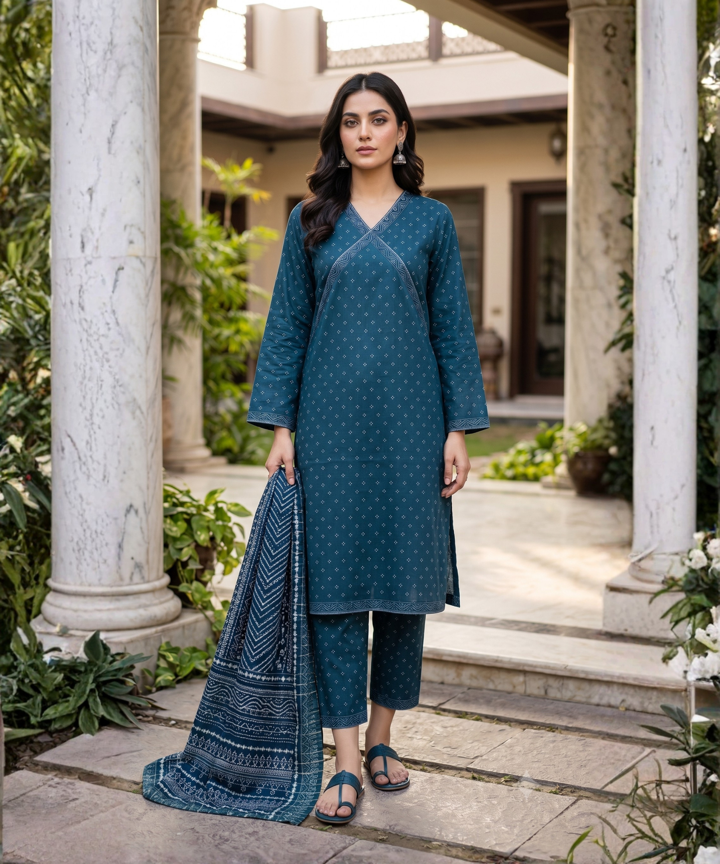 Bin Saeed Digital Printed Lawn 3PC