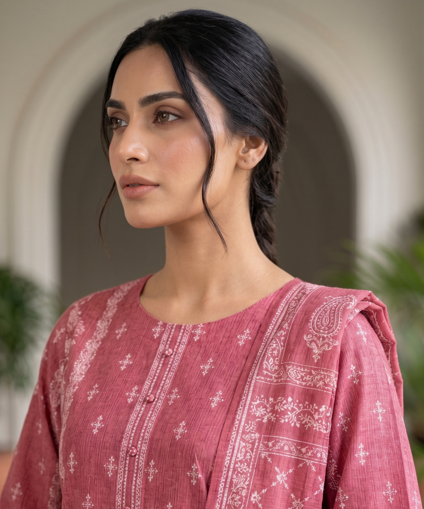 Bin Saeed Digital Printed Lawn 3PC