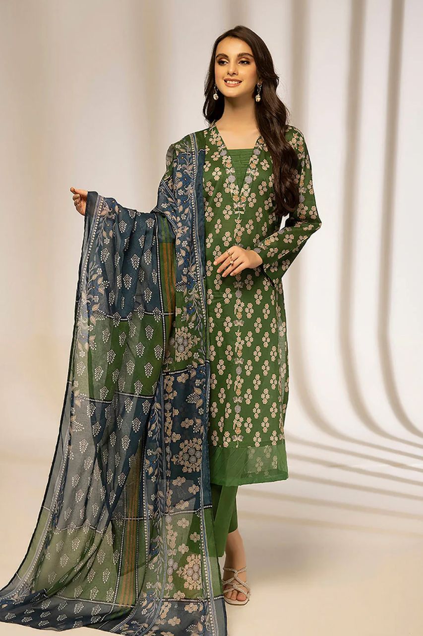 Nishat Digital Printed Lawn 3PC