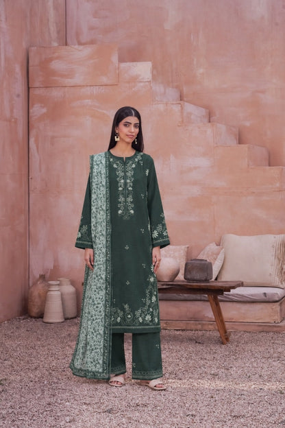 Nirvana By Shanaya Digital Printed Linen 3PC