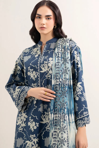Sukoon By Sapphire Digital Printed Lawn 3PC
