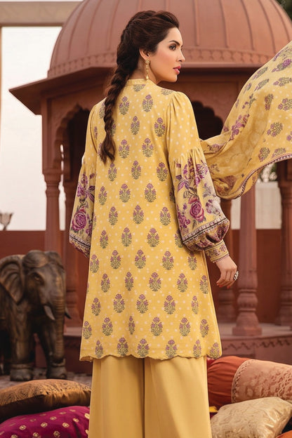 Zesh Printed Velvet Dora Viscose 3PC