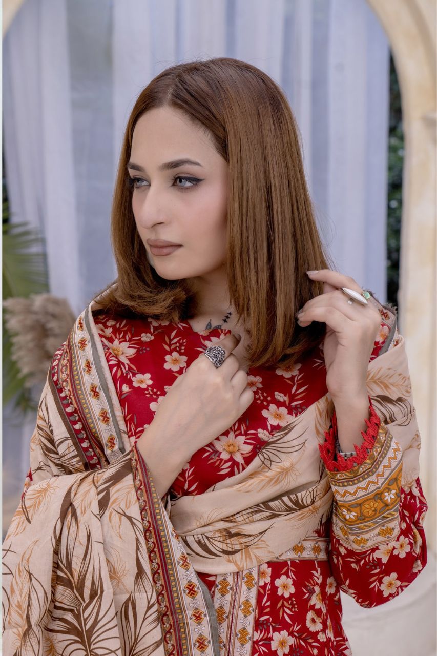 Janan Premium Printed Lawn 3PC