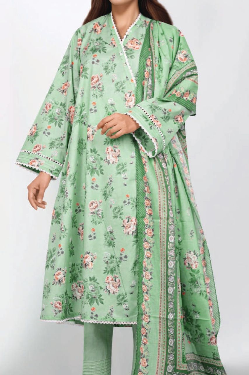 Saya Premium Printed Lawn 3PC