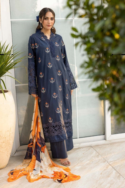 Nuri | Safa Noor Luxury Lawn | 3PC