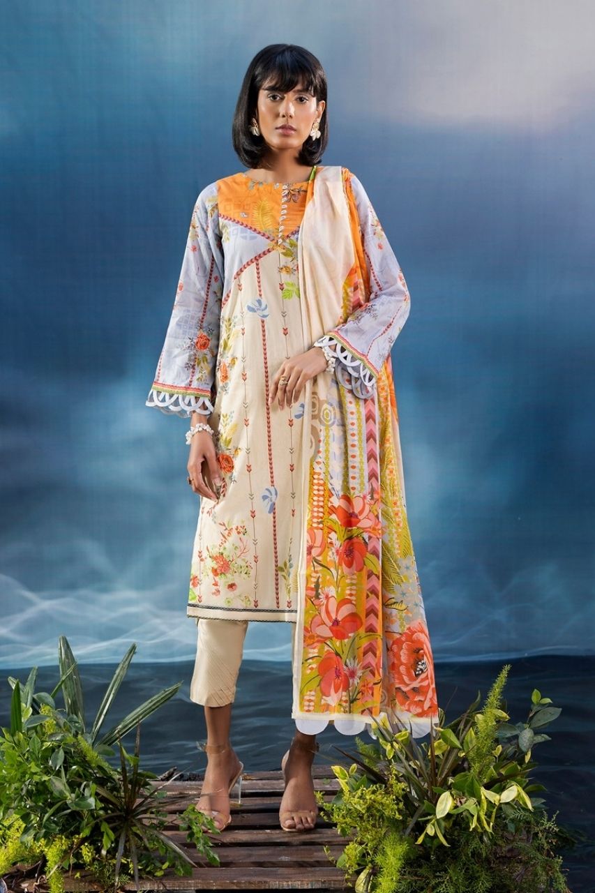 Pehli Kiran By Paltar Premium Printed Lawn 3PC – DawoodDesigner