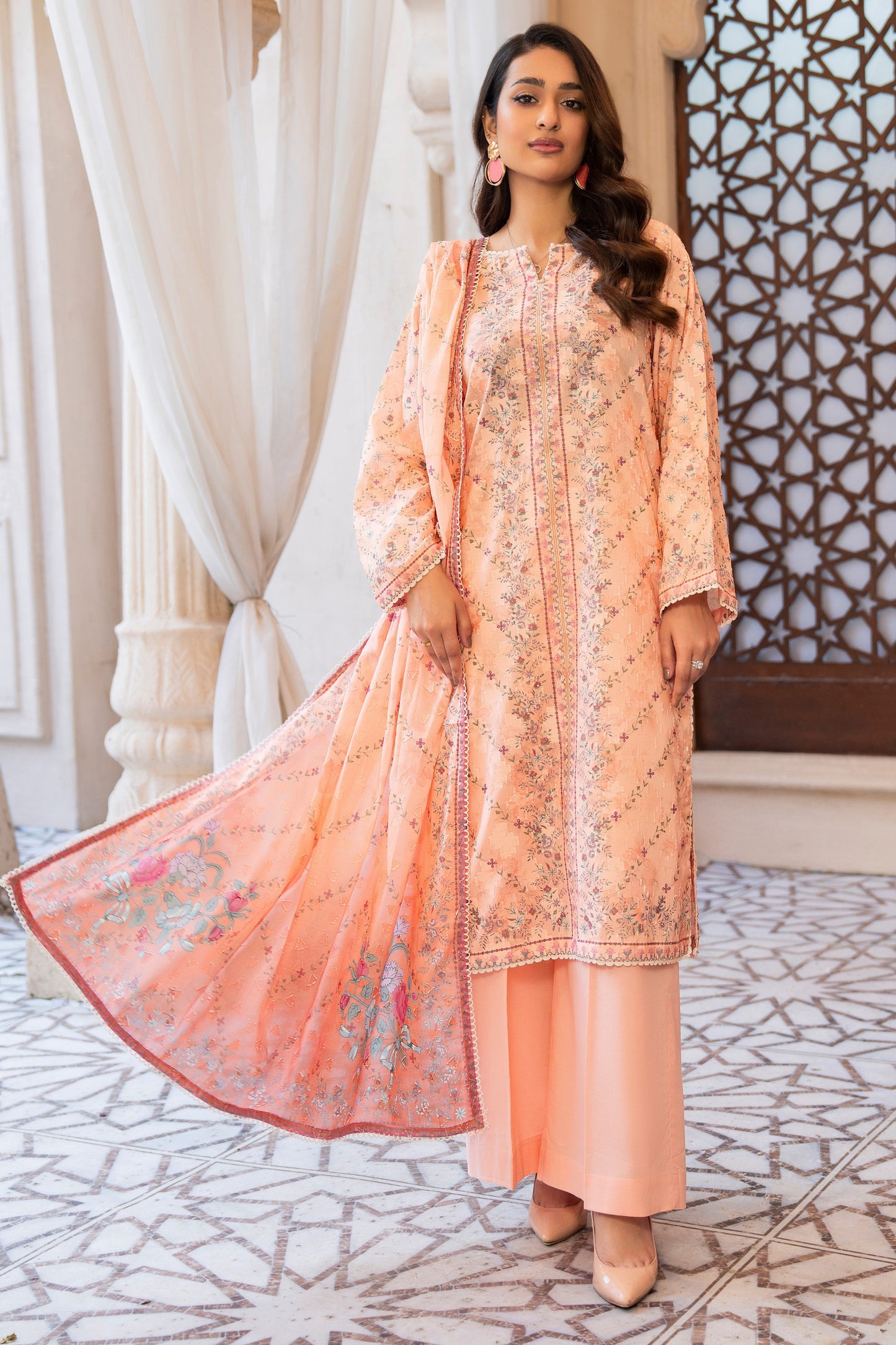 Rajahs Digital Printed Lawn 3PC