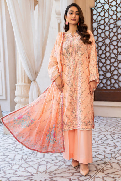 Rajahs Digital Printed Lawn 3PC