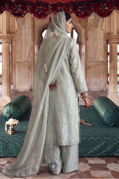 Zebaish By Dressline Luxury Un-Stitched Sheesha Silk Volume 3PC
