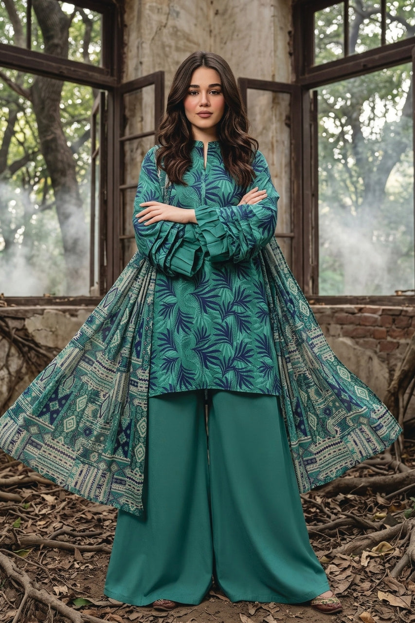Zesh Digital Printed Khaddar 3PC