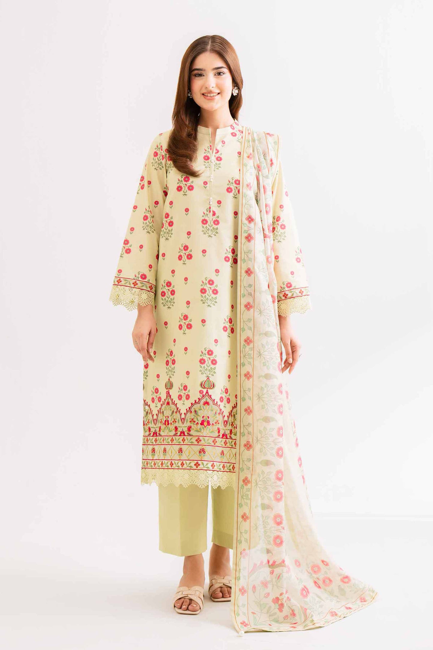Nishat Digital Printed Lawn 2PC