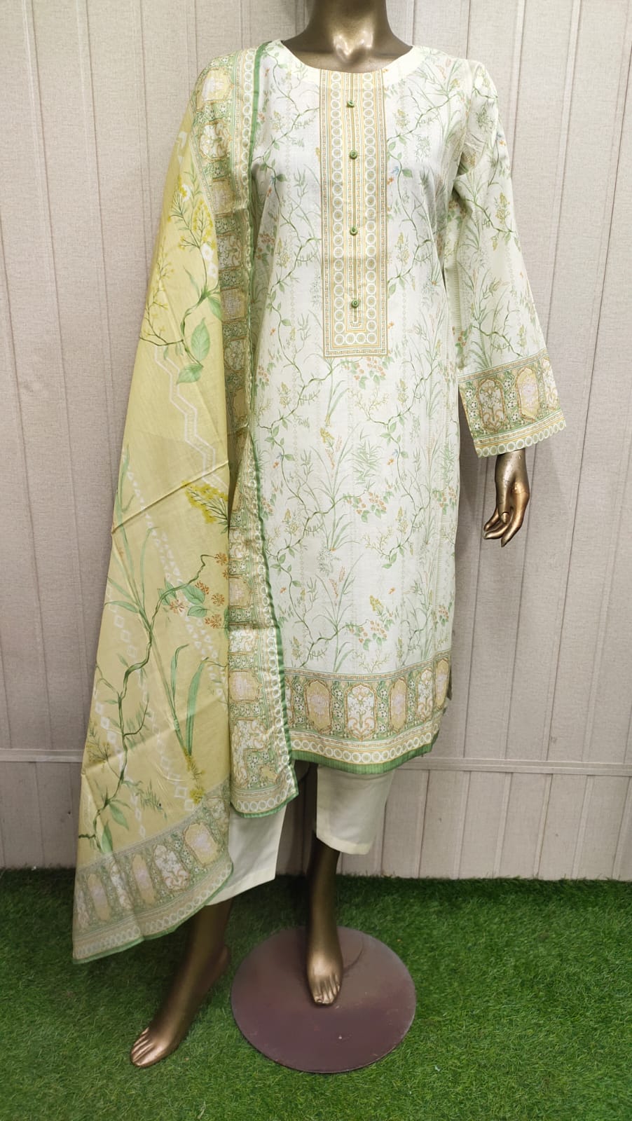 Bin Saeed Digital Printed Lawn 3PC