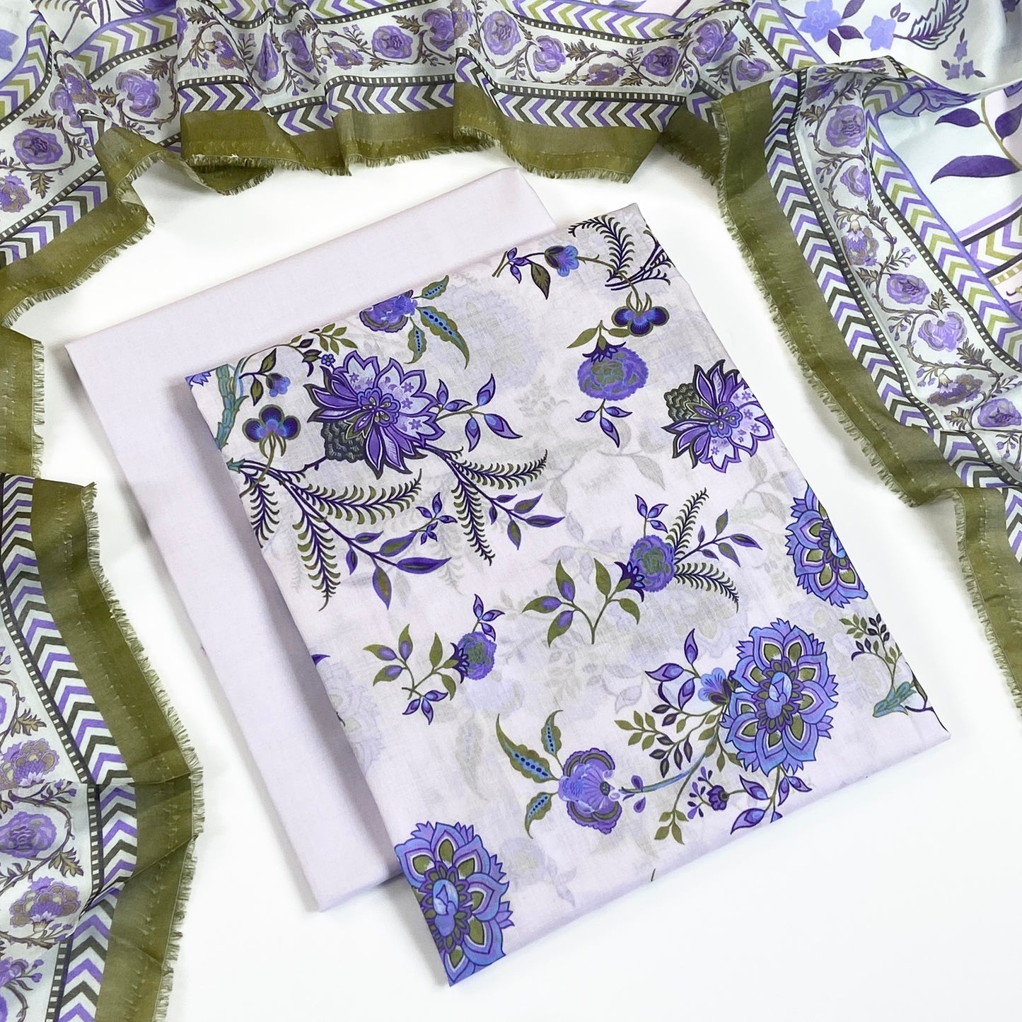 Khaadi Digital Printed Lawn 3PC