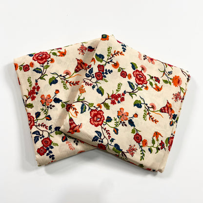 Anaya Noor Printed Bana Dora Slub Linen 2PC