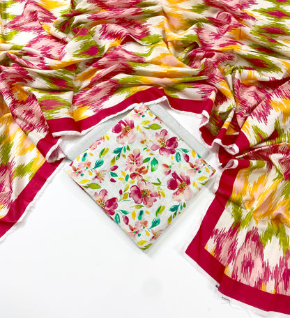 Zara ali Digital Printed Khaddar 3PC