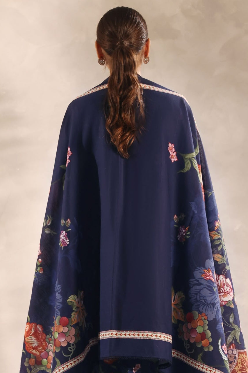 Winter Muse By Zarineh Digital Printed & Emb Khaddar 3PC
